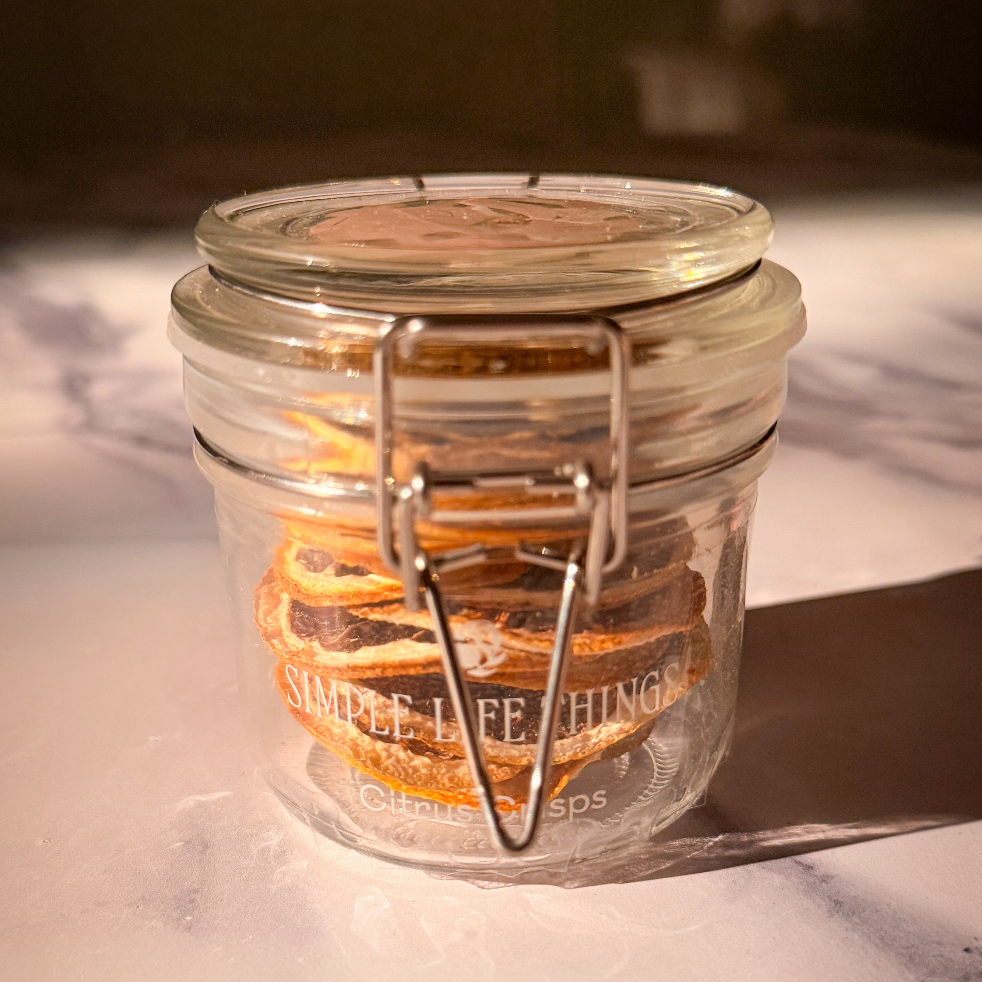 Shimmering Citrus Crisps