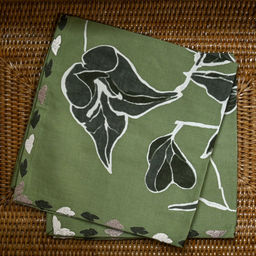 Half Past Seven x Maison Venu: Bougainvillea Dinner Napkins