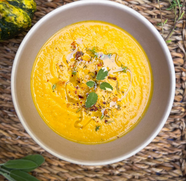 Roasted Buttercup Squash Soup: A Flavorful Blend of Goodness
