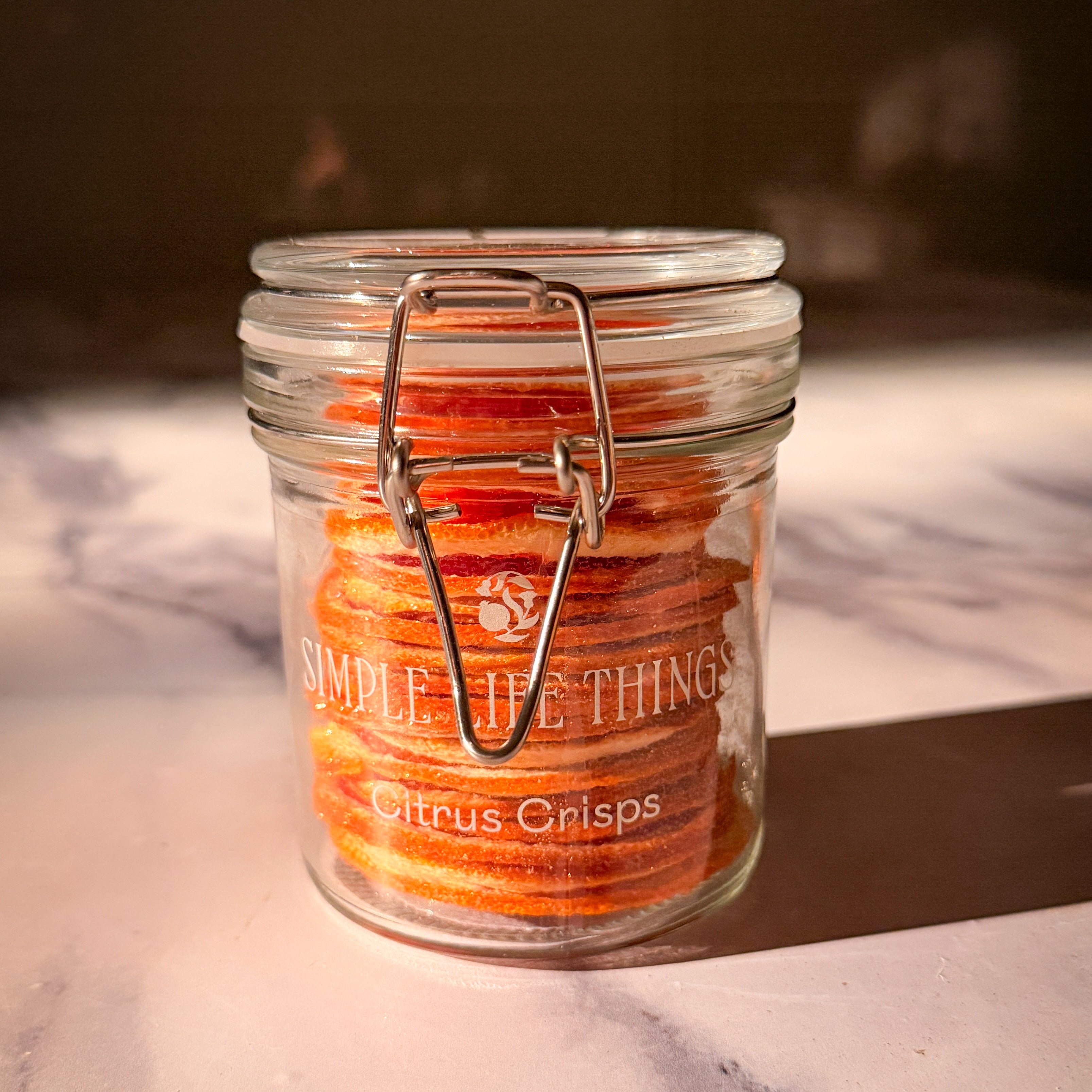 Shimmering Citrus Crisps