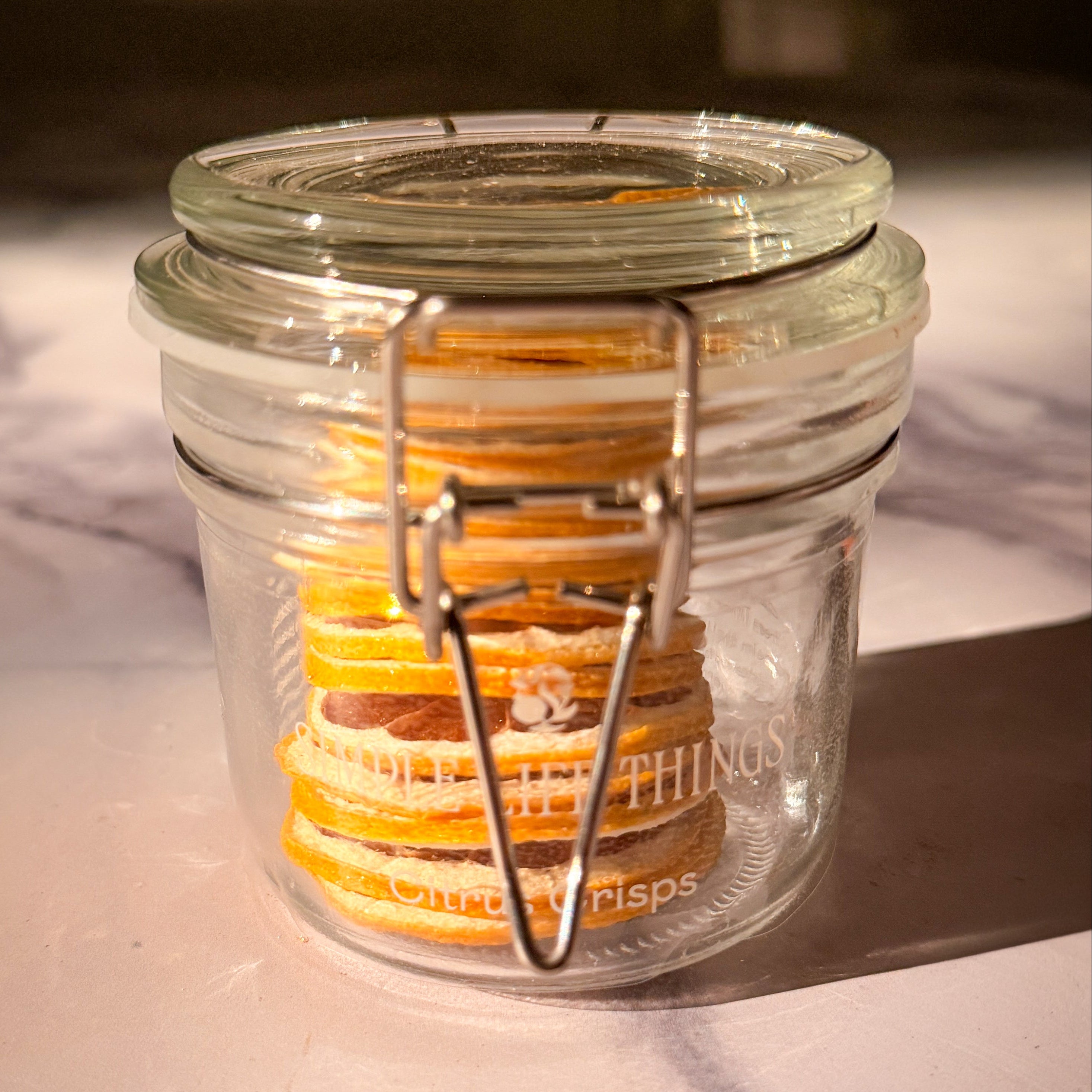 Shimmering Citrus Crisps