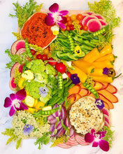 Load image into Gallery viewer, the seasonal crudites platter for delivery and entertaining

