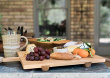 Load image into Gallery viewer, Natural Rectangle Elevated Charcuterie Board, Medium
